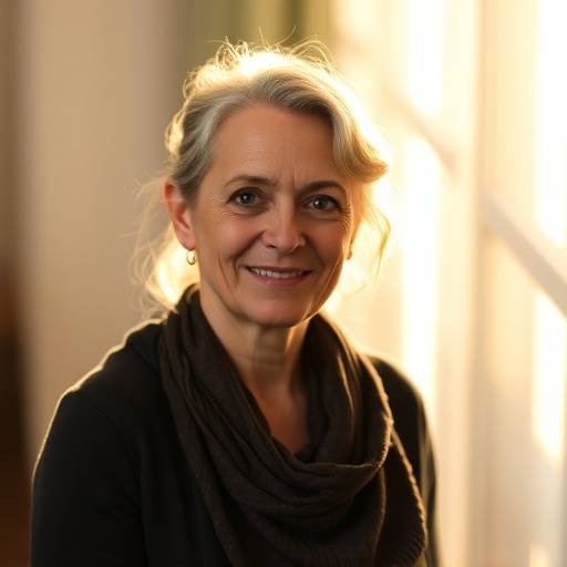Portretfoto van Sofia Petrova, docent improvisatie bij Academia Scena.