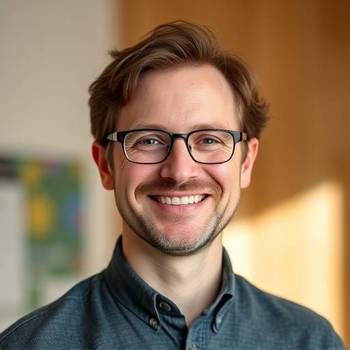 Portretfoto van Thomas de Jong, docent bij Academia Scena.